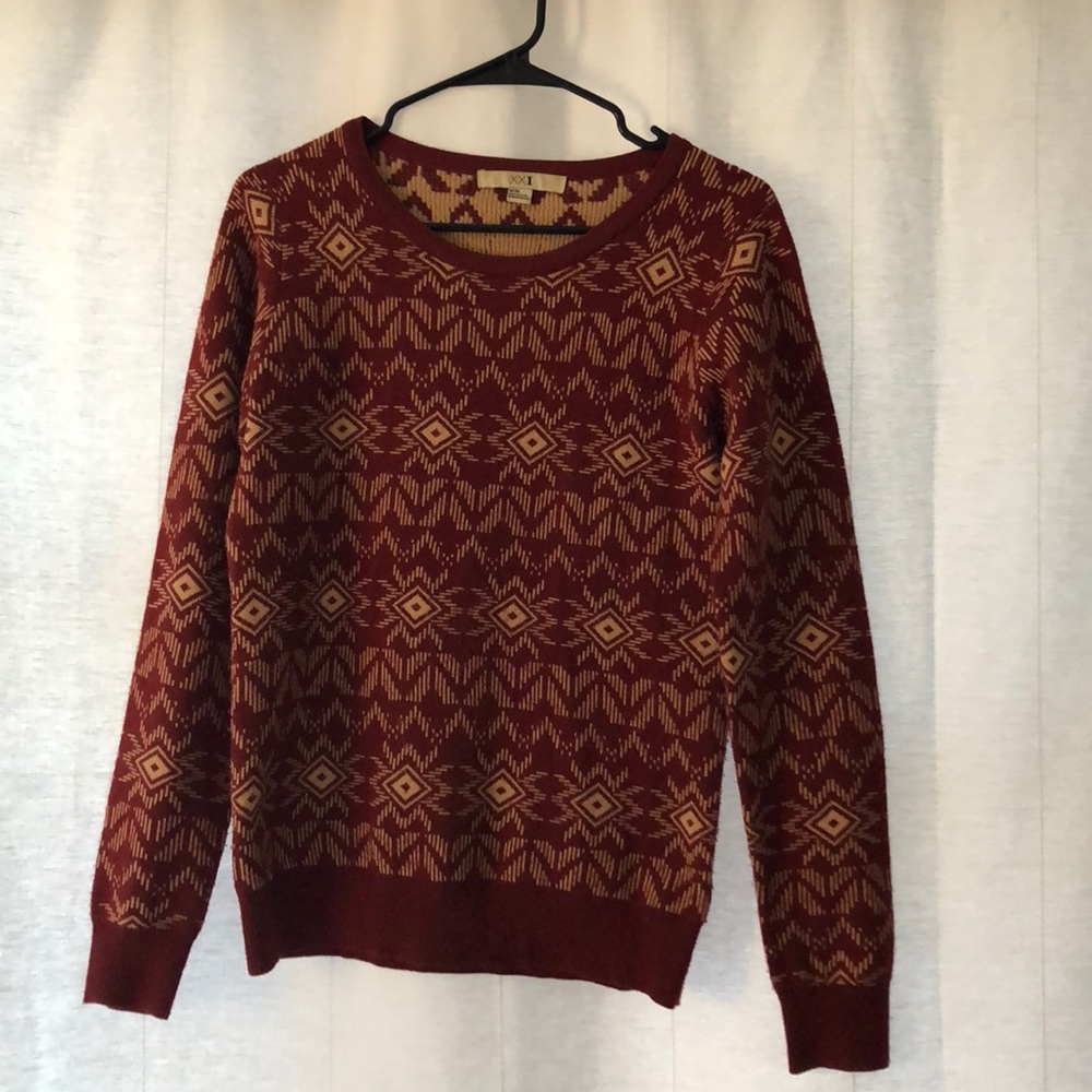 Red cozy Sweater